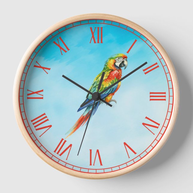 Parrot Clock (Front)