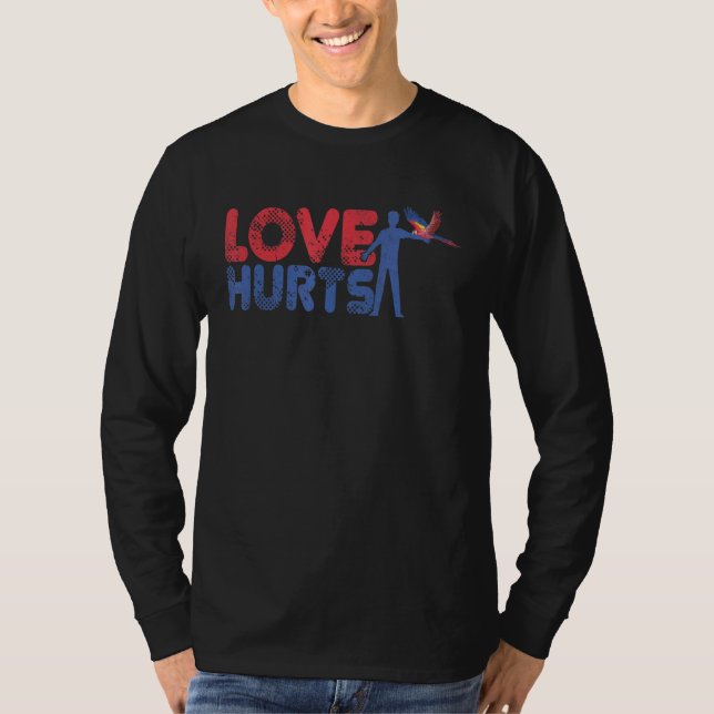 Parrot Cockatiel Love Bird Rooster Chickens Budgie T-Shirt (Front)