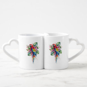 Parrot Coffee Mug Set