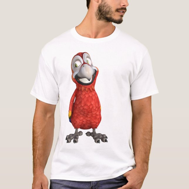 parrot comic T-Shirt (Front)