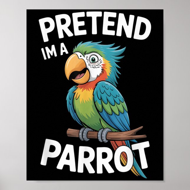 Parrot Costume  Poster (Front)