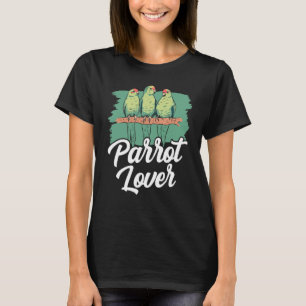 Parrot  Cute Parrots Pet Animal T-Shirt