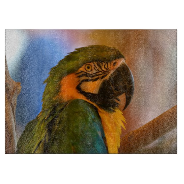 Parrot Cutting Board (Front)