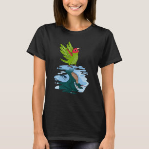 Parrot & Dragon Reflection I Cherry headed Conure T-Shirt