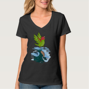 Parrot & Dragon Reflection I Cherry headed Conure T-Shirt