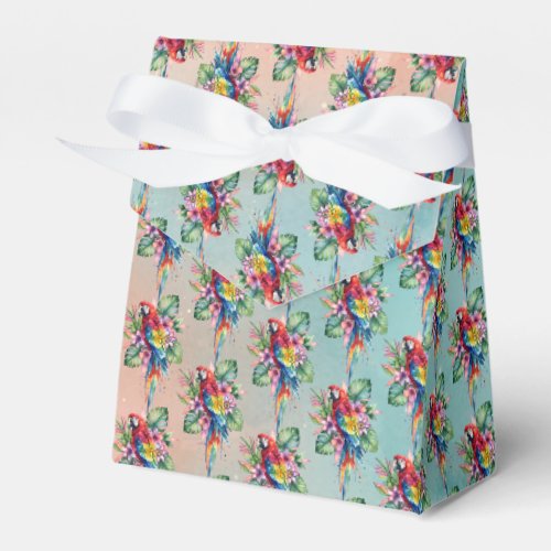 Parrot Favor Boxes