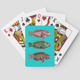 Parrot Fish Playing Cards