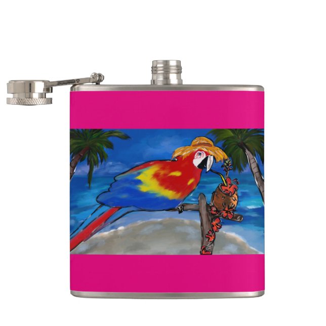 Parrot Flask (Opened)