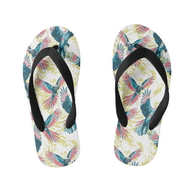 Parrot Flip Flops (Footbed)