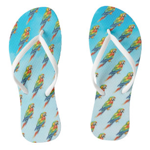 Parrot Flip Flops