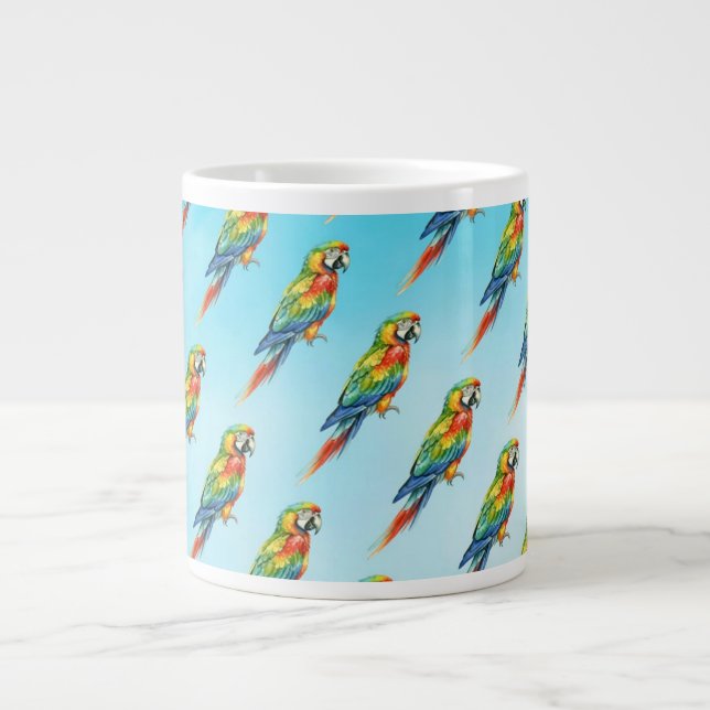 Parrot Giant Coffee Mug (Front)