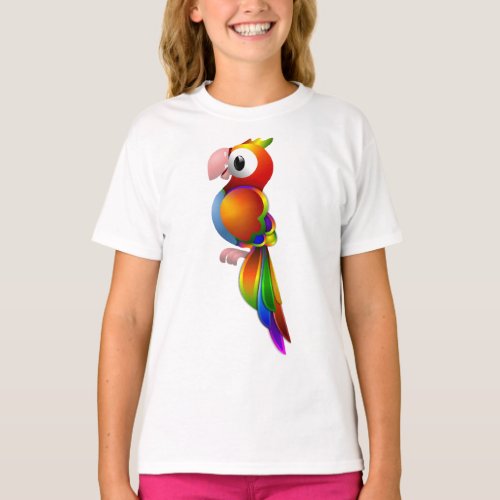 Parrot Girls T_Shirt