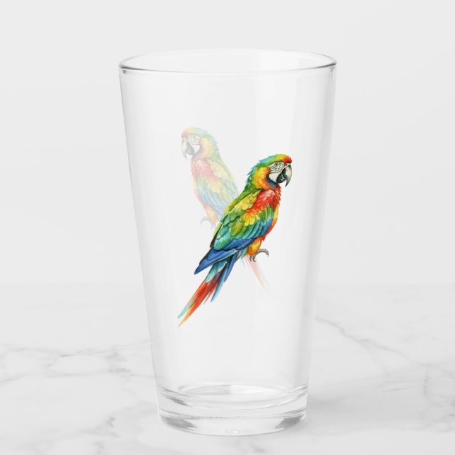 Parrot Glass (Front)