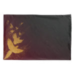 Parrot golden milky way pillow case