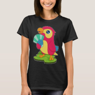 Parrot Hand fan T-Shirt