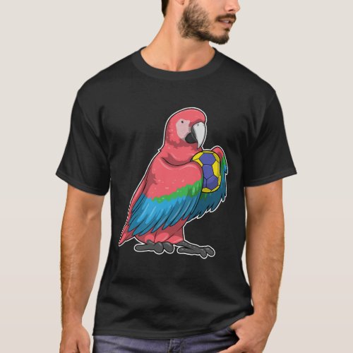 Parrot Handball player Handball T_Shirt