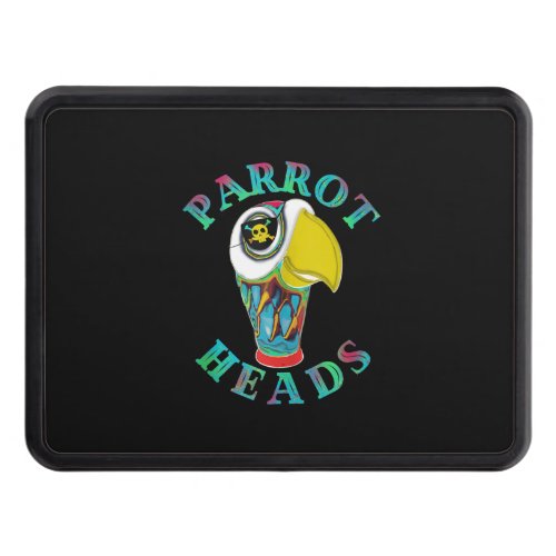 Parrot Heads Fan Fun In  Sun Designs Hitch Cover