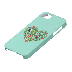 Parrot Heart Case-Mate Vibe iPhone 5 Case