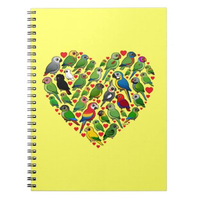 Parrot Heart Notebook