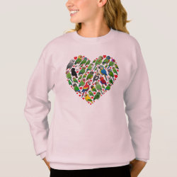 Parrot Heart Girls' Hanes ComfortBlend® Sweatshirt