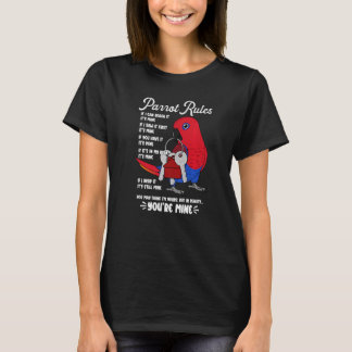 Parrot House Rules It's Mine I Female Eclectus Pre T-Shirt