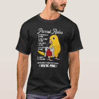 Parrot House Rules It's Mine I Golden Conure Premi