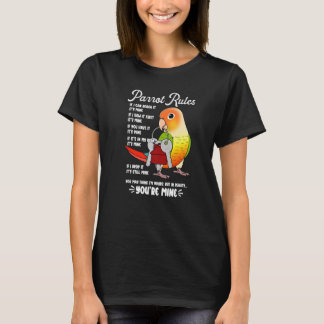Parrot House Rules It's Mine I Green Cheek Pineapp T-Shirt