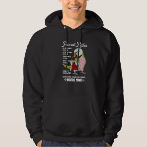 Parrot House Rules It's Mine I Moustache Parakeet Hoodie