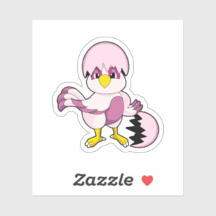 Parrot in Egg with Eggshell.PNG Sticker