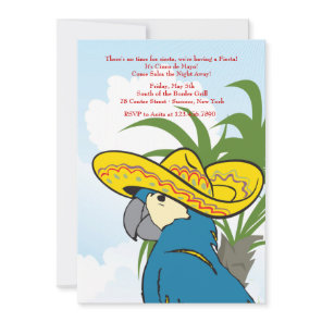 Parrot Invitation