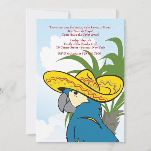 Parrot Invitation