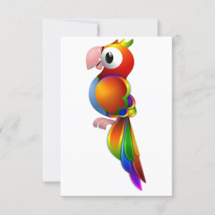 Parrot Invitations
