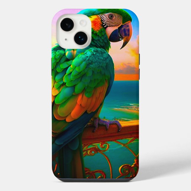 Parrot Iphone Case (Back)