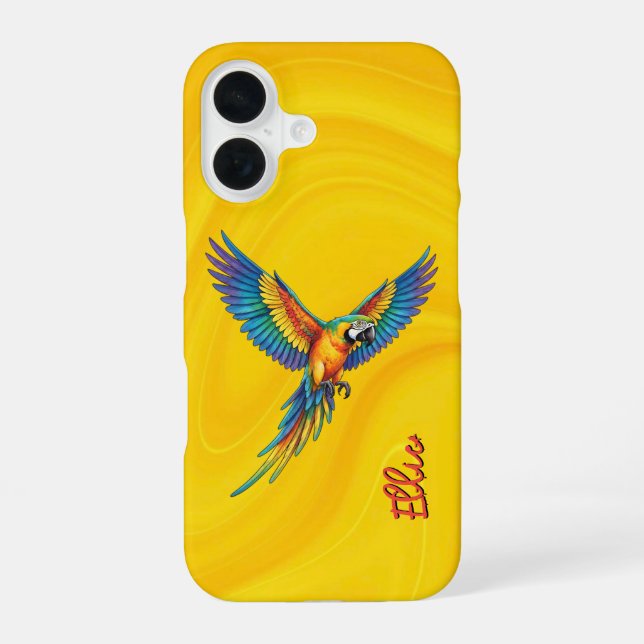 Parrot Iphone Case (Back)