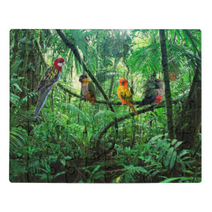 Parrot Jungle Jigsaw Puzzle