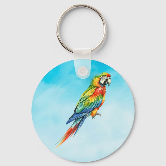 Parrot Keychain (Front)
