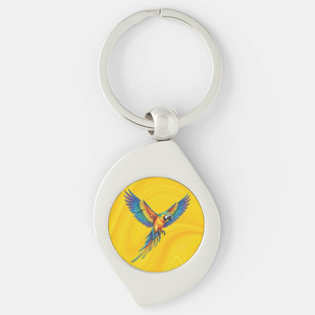 Parrot Keychain (Front)