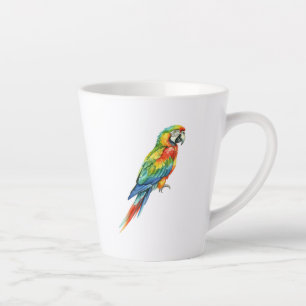 Parrot Latte Mug