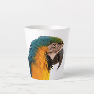 Parrot latte mug