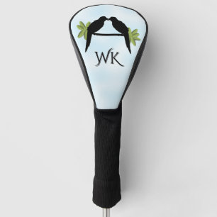 Parrot Love Monogram Golf Head Cover