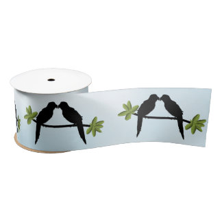 Parrot Love Satin Ribbon