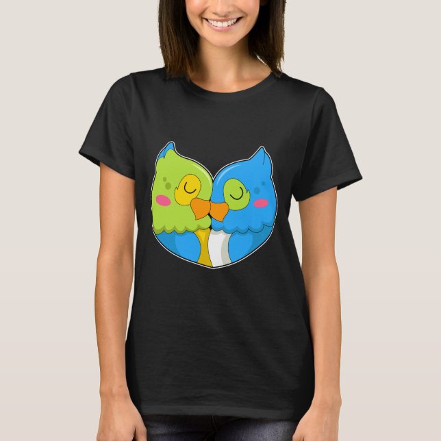 Parrot Love T-Shirt (Front)