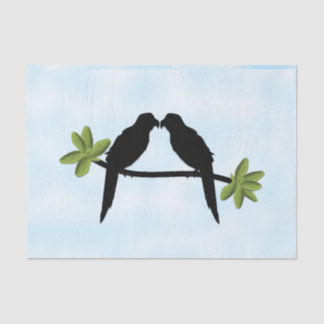 Parrot Love Tissue Paper
