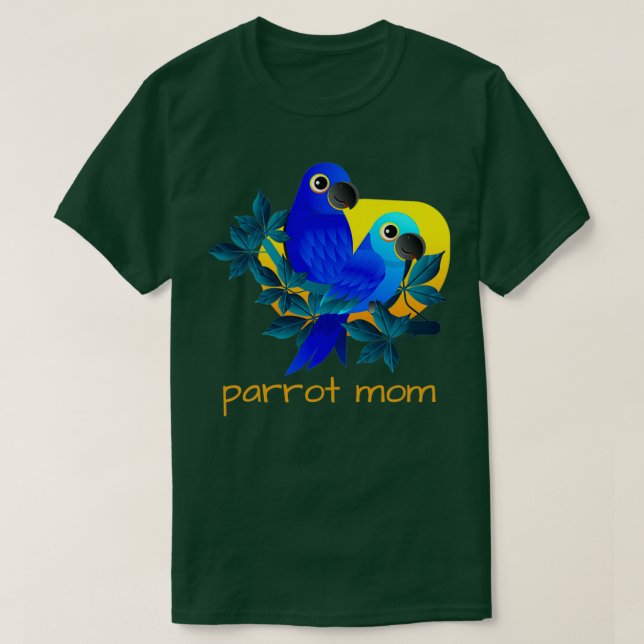 Parrot Mom 14 T-Shirt (Design Front)