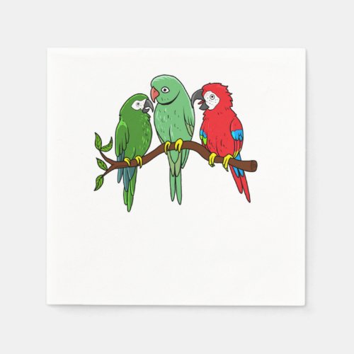 Parrot Napkins