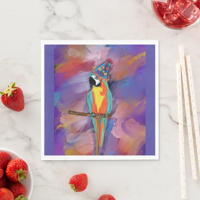 PARROT NAPKINS (Insitu)