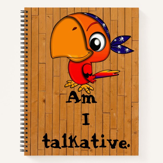 parrot notebook (Front)