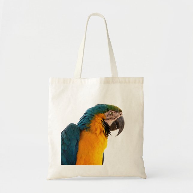 Parrot Notes Tote Bag (Front)