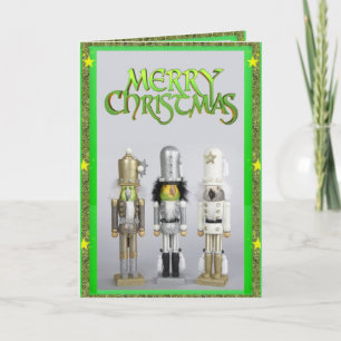 Parrot Nutcracker Christmas Card