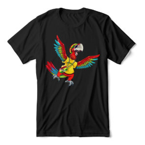Parrot of the Jackstone Dibs story Tri-Blend Shirt
